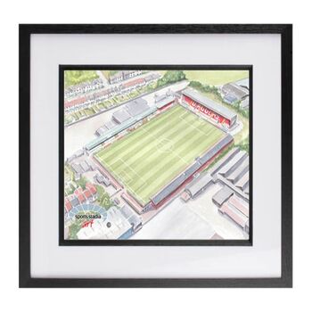 Dagenham Fc Victoria Road Stadium Art Print, 3 of 3