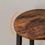 Set Of Two Bar Kitchen Stools Dining Chair Seat, thumbnail 5 of 8