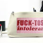 Zero Tolerance Funny Cosmetic Bag, thumbnail 2 of 3