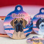 Personalised Dog ID Tag Northern Lights, thumbnail 11 of 11