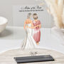 Mother Of The Bride Wedding Acrylic Plaque, thumbnail 4 of 9