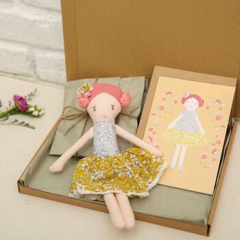 Alba Floral Fairy Doll, 8 of 9