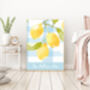 Lemon Italian Kitchen Art Print, thumbnail 3 of 3