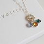 Family Birthstone Necklace, thumbnail 1 of 3