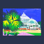 Sefton Park Palm House Hand Painted Print, thumbnail 3 of 3