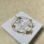 18 K Gold Plated Flower Motif Bracelet, thumbnail 1 of 7