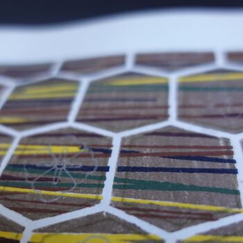 Abstract Art Honeycomb Print, 10 of 10