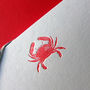 Crab Letterpress Notecard Set Of Six, thumbnail 2 of 3