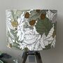 Mercia Apple And Spice Woodland Drum Lampshades, thumbnail 1 of 9