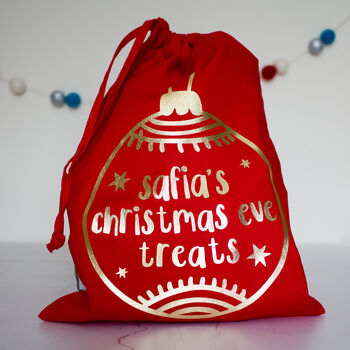 Personalised Christmas Eve Box Bags, 4 of 6