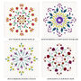 Birth Flower Mandala Personalised Print, thumbnail 11 of 12