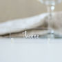 Personalised Wedding Place Settings In Clear Acrylic, thumbnail 5 of 5