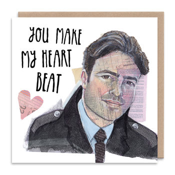 You Make My Heart Beat Valentines Day Card, 2 of 2
