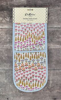 Flower Patterned Double Oven Glove, 3 of 3