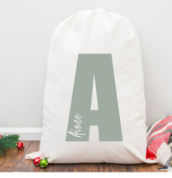 Personalised Initial Christmas Bag/Sack, 2 of 4