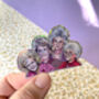 Golden Girls Holographic Sticker, Retro Fan Art Sticker, thumbnail 5 of 6