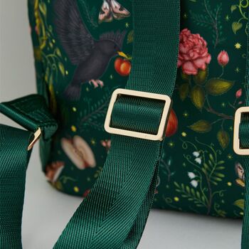 Catherine Rowe Into The Woods Green Backpack, 4 of 6