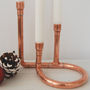Copper Candle Holder, thumbnail 3 of 3