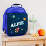 Personalised Insulated Space Explorer Lunch Bag, thumbnail 2 of 11
