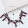 Unusual Assorted Pearl Necklace On Sterling Silver Chain, thumbnail 7 of 12