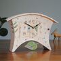 Large Flowers And Leaves Clock With Pendulum, thumbnail 1 of 6