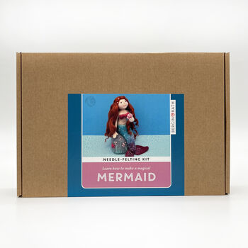 Needle Felting Kit Mermaid, 9 of 9
