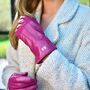 Personalised Monogrammed Leather Gloves, thumbnail 1 of 8