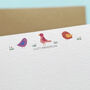 Personalised Birds Correspondence Cards / Notelets, thumbnail 3 of 6