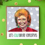 80s Cilla Black Christmas Card – Nostalgic Tv Christmas Card, thumbnail 4 of 4