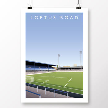Qpr Loftus Road South Africa Road Stand Poster, 2 of 8