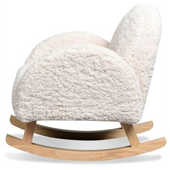 Miniature Boucle Rocking Chair, 3 of 4