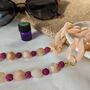 Pink Aromatherapy Essential Oil Diffuser Glasses Chain, thumbnail 3 of 8