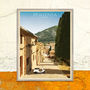 Pollensa Mallorca Vintage Style Travel Print, thumbnail 2 of 3