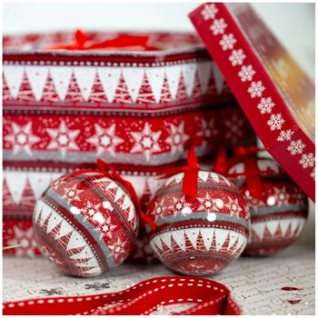 Seven.5cm Bauble Set Of 14, 9 of 9