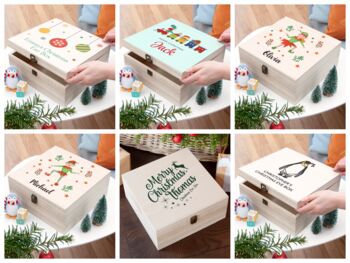 Personalised Large Christmas Eve Box, 2 of 7