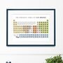 Periodic Table Of Cat Breeds Print, Cat Lover Gift, thumbnail 3 of 3