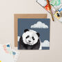 Welcome Little One Panda Card, thumbnail 1 of 3