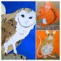 Autumnal Animal Collage For Young Artists, thumbnail 5 of 12
