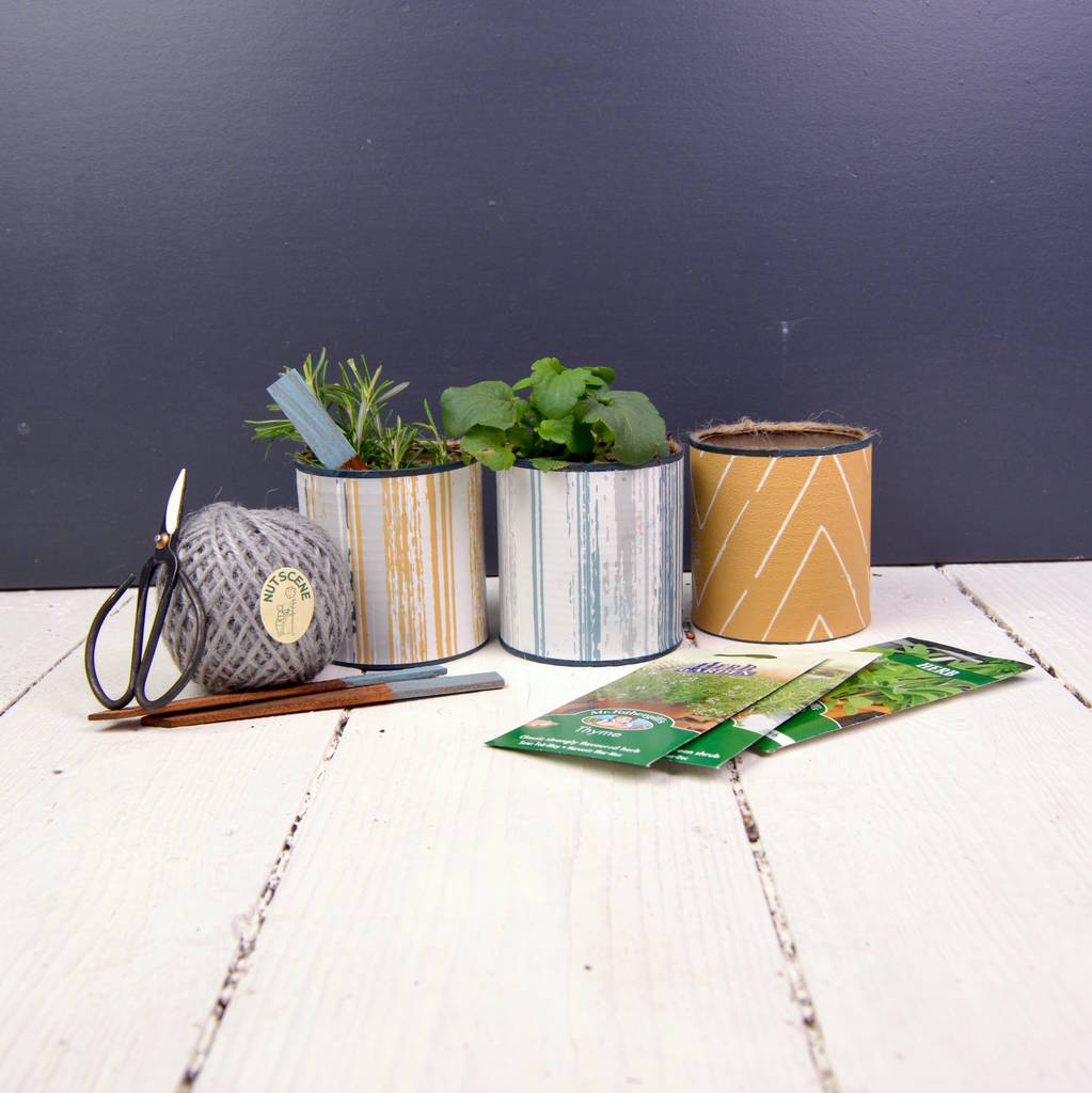Grow Your Own Herbs Gardening Set By Kenneth Kenneth