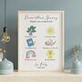 Thank You So Much Teacher Print Personalised Teacher Gift, thumbnail 2 of 7