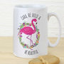 Personalised Flamingo Design Mug, thumbnail 1 of 2
