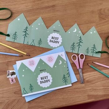 Personalised Best Daddy Adventure Crown For Father's Day, 7 of 12