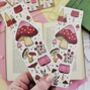 Fairytale Magical Mushroom Bookmarks Set Of Two, thumbnail 2 of 6