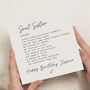 Soul Sister, Best Friend Birthday Card, thumbnail 1 of 7