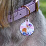 Personalised Queen's Jubilee Dog ID Tag Flag Corgi, thumbnail 3 of 12