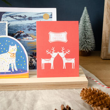 Plywood Christmas Card Display Stand, 4 of 8