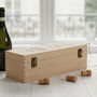 Bridal Party And Groomsman Champagne Bottle Box, thumbnail 4 of 6