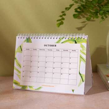 2023 Desk Calendar A5 | Tropical Greenery, 3 of 12