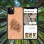 Floral Bee Wooden Phone Case iPhone Samsung Google, thumbnail 6 of 7