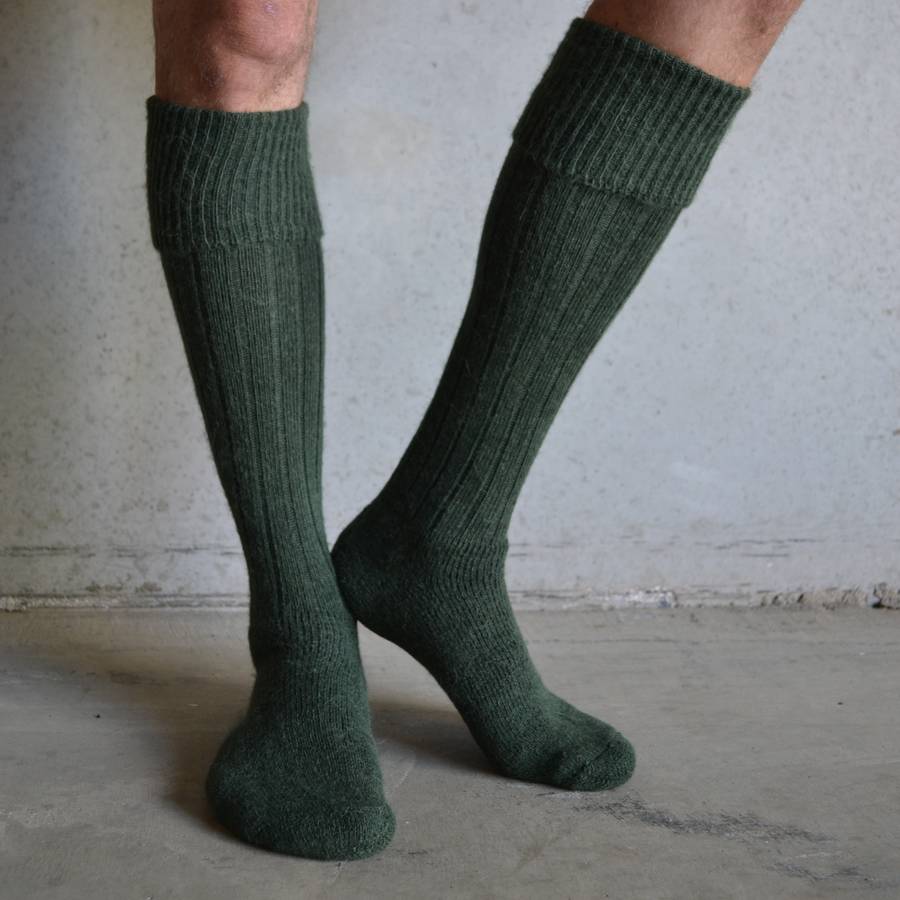 Alpaca Boot Socks By Tom Lane